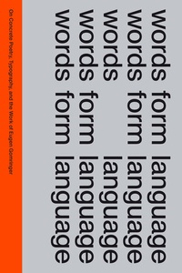 Abbildung von: words form language - Triest Verlag