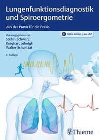 Abbildung von: Lungenfunktionsdiagnostik und Spiroergometrie - Thieme