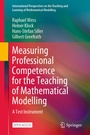 Cover: Measuring Professional Competence for the Teaching of Mathematical Modelling - Springer