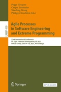 Cover: Agile Processes in Software Engineering and Extreme Programming - Springer