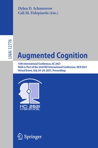 Enlarge image Cover: Augmented Cognition - Springer