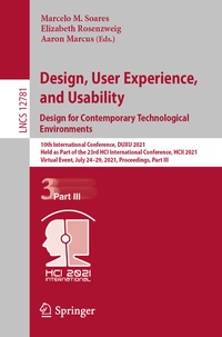 Abbildung von: Design, User Experience, and Usability: Design for Contemporary Technological Environments - Springer
