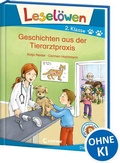 Cover: Lesel&ouml;wen 2. Klasse - Geschichten aus der Tierarztpraxis - Loewe