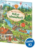 Cover: Mein gro&szlig;es buntes Natur-Wimmelbuch (Sammelband) - Loewe