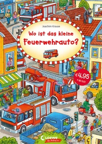 Abbildung von: Wo ist das kleine Feuerwehrauto? - Loewe