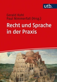 Abbildung von: Recht und Sprache in der Praxis - UTB