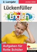 Cover: L&uuml;ckenf&uuml;ller Englisch / ab 2. Lernjahr - KOHL VERLAG Der Verlag mit dem Baum