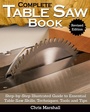 Cover: Complete Table Saw Book, Revised Edition - Fox Chapel Publishing