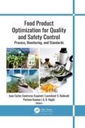 Cover: Food Product Optimization for Quality and Safety Control - Apple Academic Press Inc.