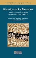 Cover: Diversity and Rabbinization - Open Book Publishers