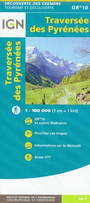 Abbildung von: Traversee des Pyrenees: 89030 - Institut Geographique National
