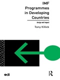 Cover: IMF Programmes in Developing Countries - Routledge
