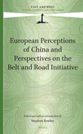 Cover: European Perceptions of China and Perspectives on the Belt and Road Initiative - Brill