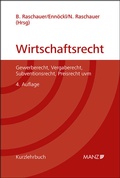 Cover: Grundriss des &ouml;sterreichischen Wirtschaftsrechts - Manz