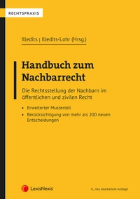 Enlarge image Cover: Handbuch zum Nachbarrecht - LexisNexis Verlag ARD ORAC GmbH