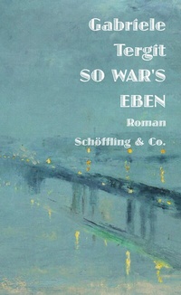 Abbildung von: So war's eben - Schöffling