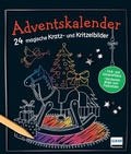 Cover: Adventskalender - 24 magische Kratz- und Kritzelbilder - Ullmann Medien