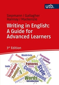 Enlarge image Cover: Writing in English: A Guide for Advanced Learners - UTB