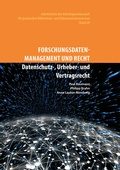 Cover: Forschungsdatenmanagement und Recht. - Neugebauer, W