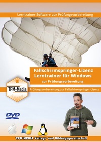 Abbildung von: Fallschirmspringer - Lizenz Fragenkatalogtrainer für Windows - TPM-Media Verlags & Bildungsgesellschaft (Zweigniederlassung Deutschland)