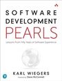 Cover: Software Development Pearls - Addison Wesley