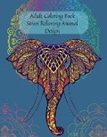 Cover: Adult Coloring Book Stress Relieving Animal Design - Croitoru Ionut Gabriel