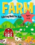 Cover: Farm Animals Coloring Book For Kids Ages 4-8 - Croitoru Ionut Gabriel