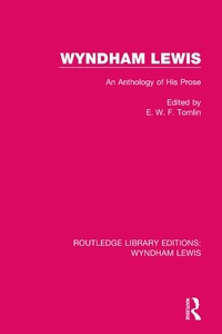 Abbildung von: Wyndham Lewis - Routledge