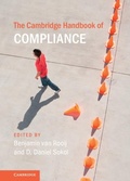 Cover: The Cambridge Handbook of Compliance - Cambridge University Press