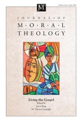 Cover: Journal of Moral Theology, Volume 9, Issue 2 - Wipf and Stock Publishers