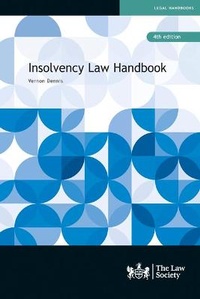 Abbildung von: Insolvency Law Handbook - The Law Society