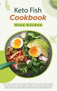 Enlarge image Cover: Keto Fish Cookbook - Gina Gordon