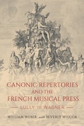 Cover: Canonic Repertories and the French Musical Press - De Gruyter