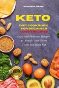 Cover: Keto Diet Cookbook for Beginners Lunch Recipes - Amanda Grant