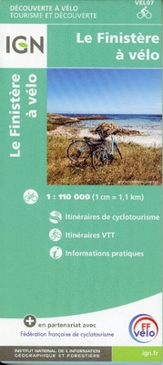 Abbildung von: Finistere by bike - Institut Geographique National