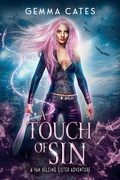 Cover: A Touch of Sin (Van Helsing Sisters Adventures, #4) - Van Helsing Sisters Adventures