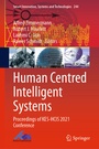 Cover: Human Centred Intelligent Systems - Springer