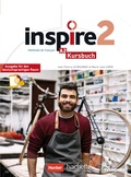 Cover: Inspire 2 - Ausgabe f&uuml;r den deutschsprachigen Raum - Hueber Verlag