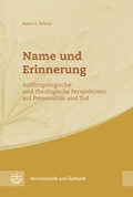 Cover: Name und Erinnerung - Evangelische Verlagsanstalt