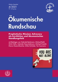 Abbildung von: Prophetische Mission: Advocacy als kirchliches und ökumenisches Handlungsfeld - Evangelische Verlagsanstalt