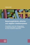 Cover: Bewertungskriterien ethischer und religi&ouml;ser Urteilskompetenz - Evangelische Verlagsanstalt