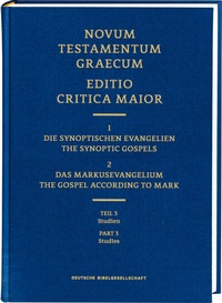 Abbildung von: ECM I/2.3. Markusevangelium. Studien - Deutsche Bibelgesellschaft