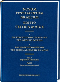 Abbildung von: ECM I/2.2. Markusevangelium. Begleitende Materialien - Deutsche Bibelgesellschaft