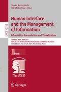Cover: Human Interface and the Management of Information. Information Presentation and Visualization - Springer