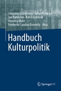 Cover: Handbuch Kulturpolitik - Springer VS