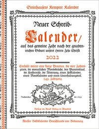 Abbildung von: Steinhausers Kempter Kalender 2022 - Brack Verlag GmbH