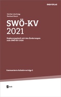 Cover: SW&Ouml;-KV 2021 - &Ouml;GB Verlag