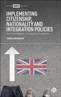 Cover: Implementing Citizenship, Nationality and Integration Policies - Bristol University Press