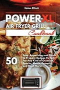 Cover: PowerXL Air Fryer Grill Cookbook - Helen Elliott