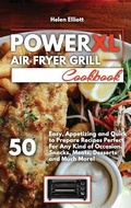 Cover: PowerXL Air Fryer Grill Cookbook - Helen Elliott